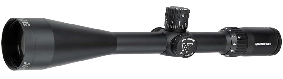NightForce SHV 5-20x56mm Riflescope-Best Scopes for Savage Axis