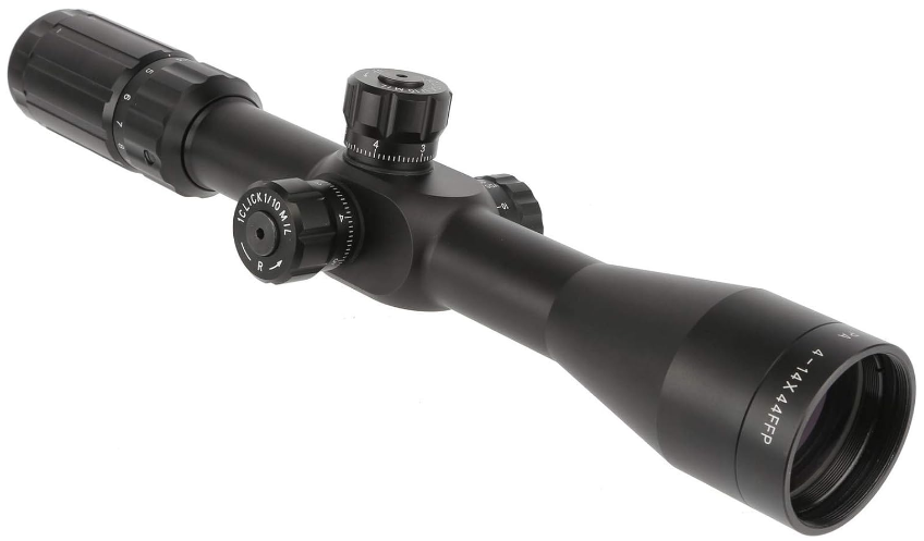 Primary Arms 4 –16 x 44 Mil-Dot Reticle Riflescope
